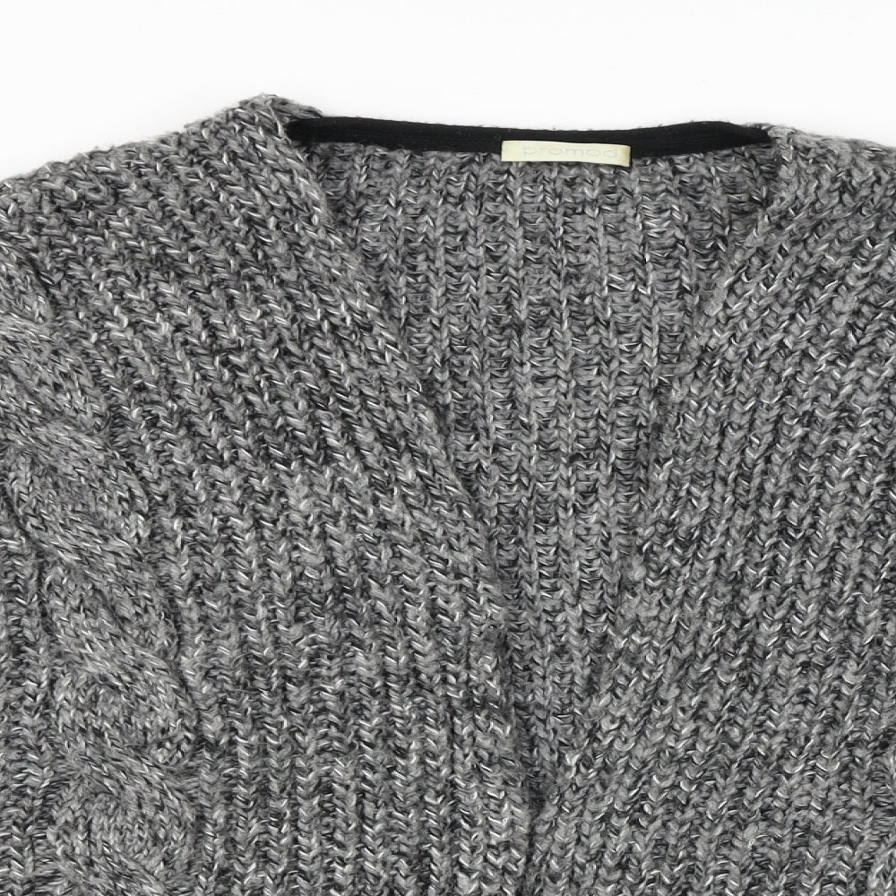 Promod Womens Grey   Cardigan Jumper Size M