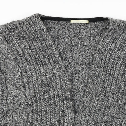 Promod Womens Grey   Cardigan Jumper Size M