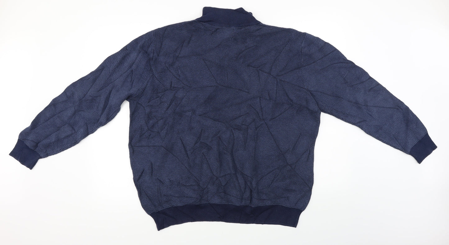 TU Womens Blue   Henley Jumper Size XL
