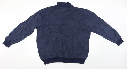 TU Womens Blue   Henley Jumper Size XL