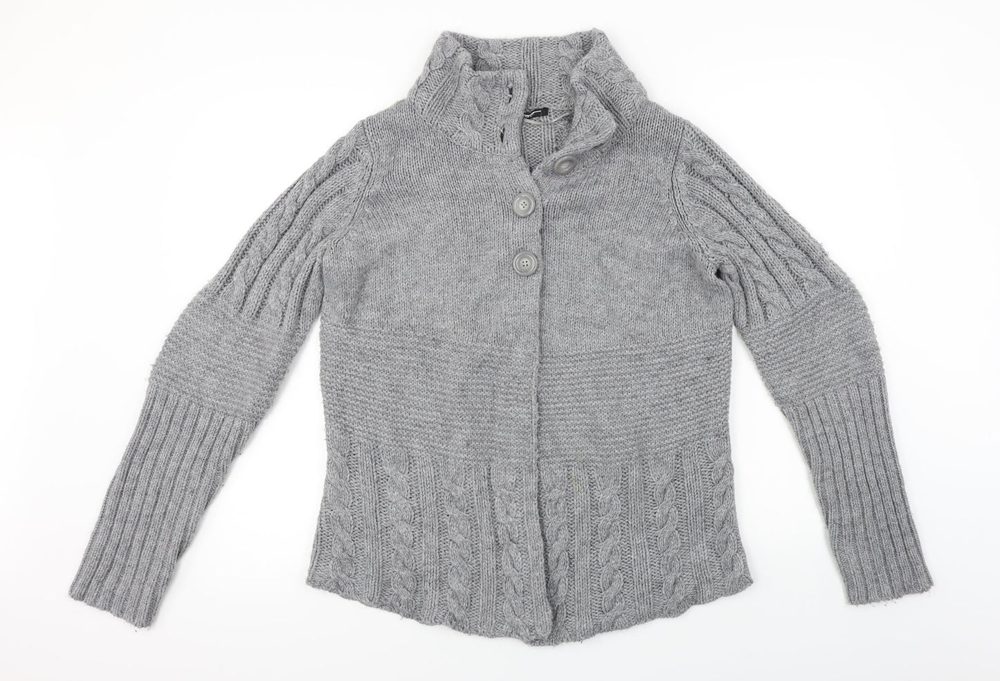 George  Womens Grey   Cardigan Jumper Size 16