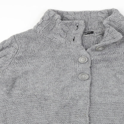 George  Womens Grey   Cardigan Jumper Size 16