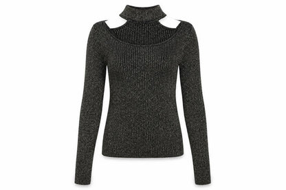 H&M  Womens Black   Pullover Jumper Size S