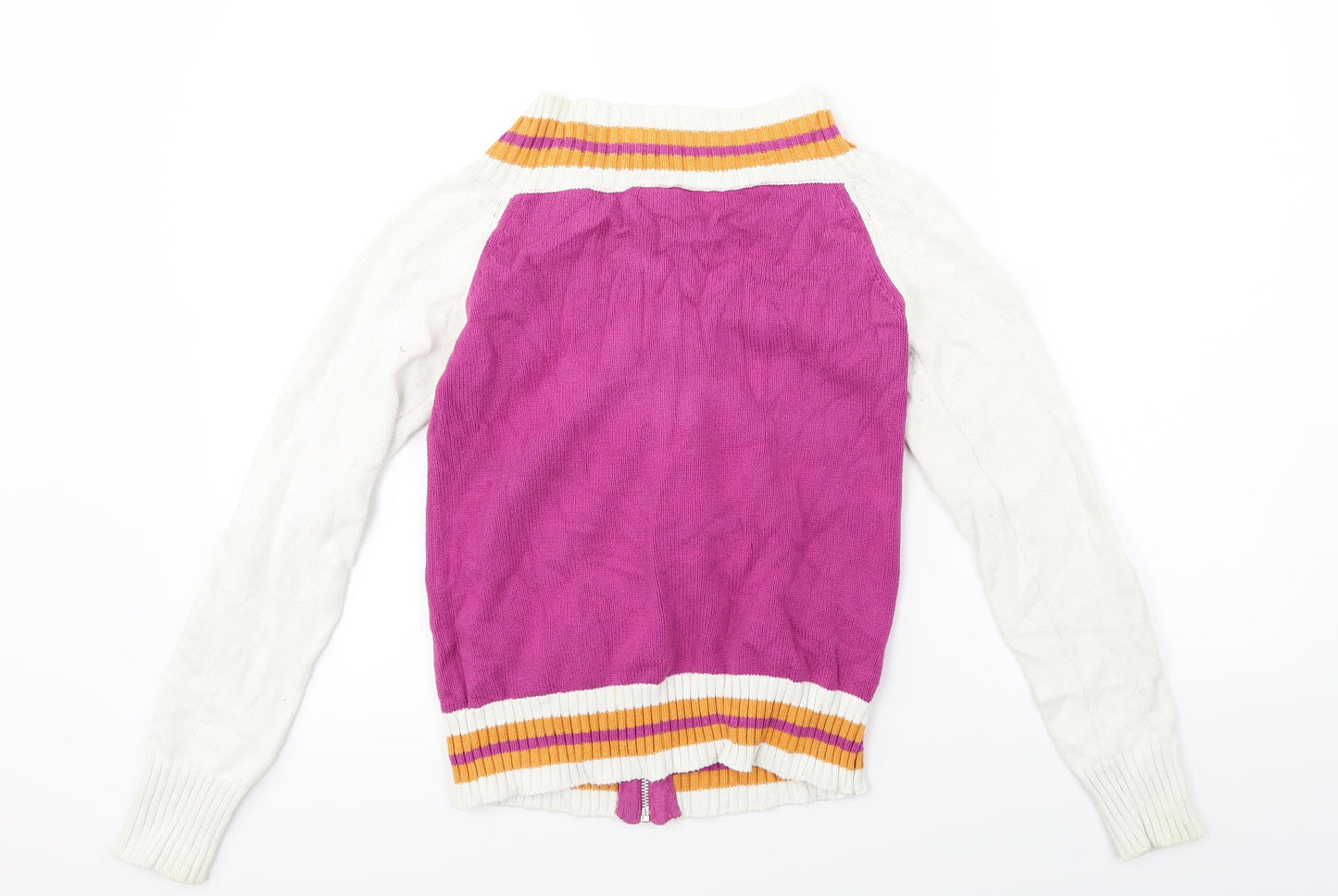 Brave Soul  Womens Pink   Full Zip Jumper Size M