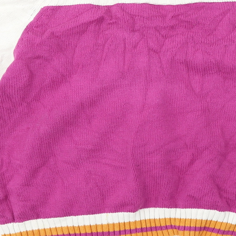 Brave Soul  Womens Pink   Full Zip Jumper Size M