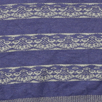 Millenium  Womens Purple Floral  Pullover Jumper One Size