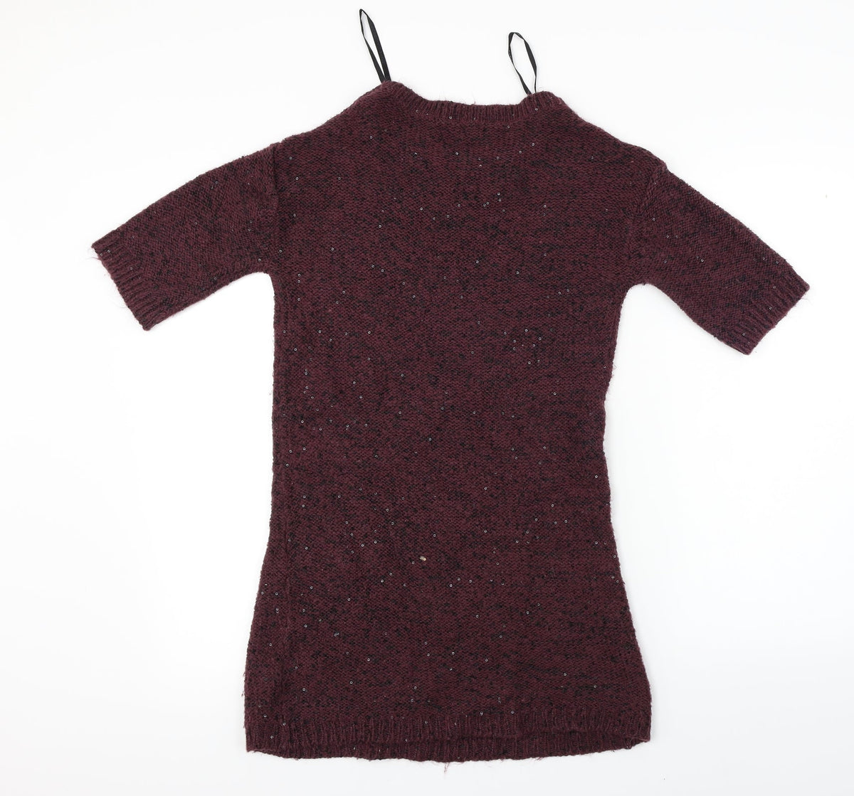 Dorothy Perkins Womens Purple   Pullover Jumper Size S