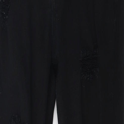 Womens UK Size 10 Divided Regular Fit Skinny Black Jeans