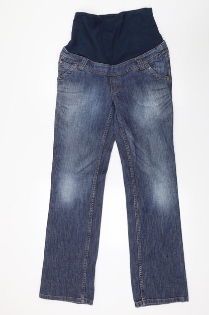 Womens UK Size S H&M Regular Fit Bootcut Blue Jeans