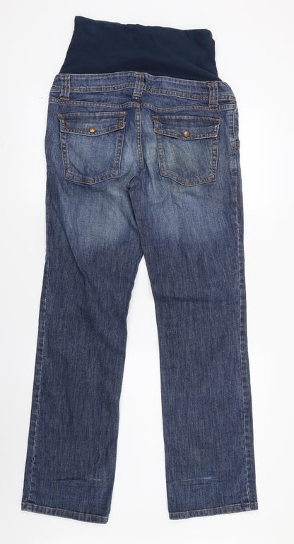 Womens UK Size S H&M Regular Fit Bootcut Blue Jeans