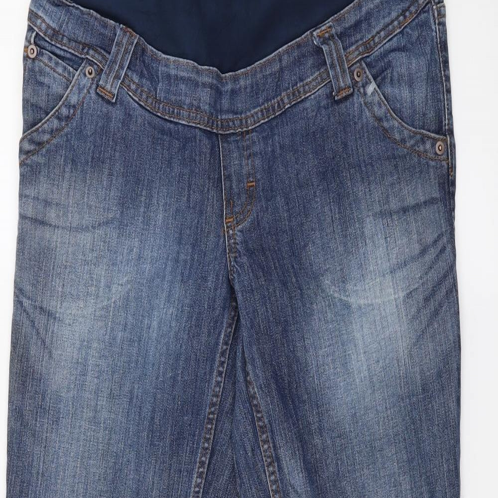 Womens UK Size S H&M Regular Fit Bootcut Blue Jeans