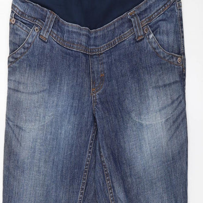 Womens UK Size S H&M Regular Fit Bootcut Blue Jeans