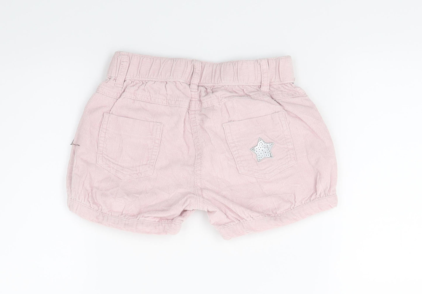 Sergent Major Girls Pink  Corduroy Cut-Off Shorts Size 5 Years