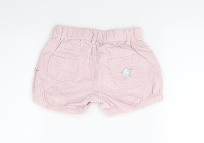 Sergent Major Girls Pink  Corduroy Cut-Off Shorts Size 5 Years