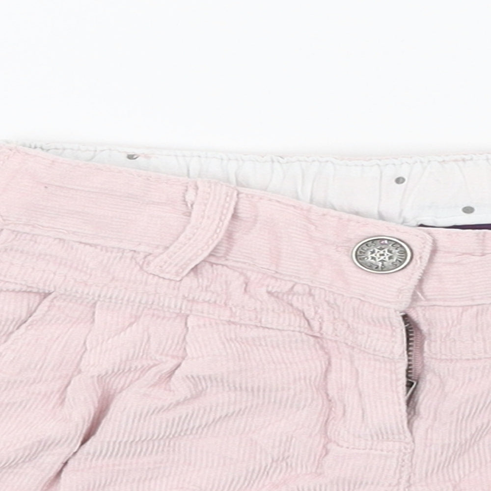 Sergent Major Girls Pink  Corduroy Cut-Off Shorts Size 5 Years