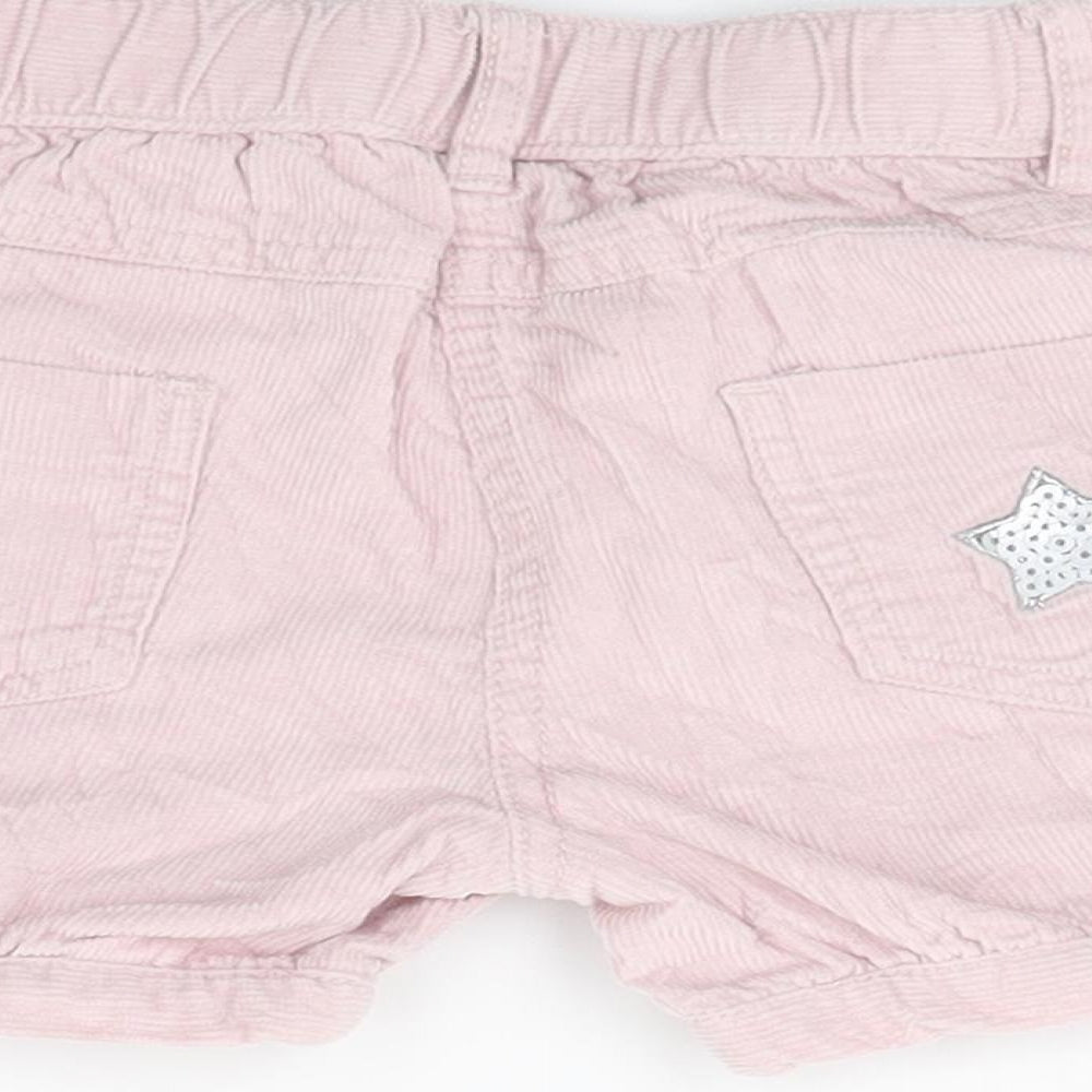 Sergent Major Girls Pink  Corduroy Cut-Off Shorts Size 5 Years