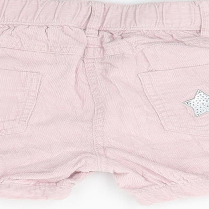 Sergent Major Girls Pink  Corduroy Cut-Off Shorts Size 5 Years