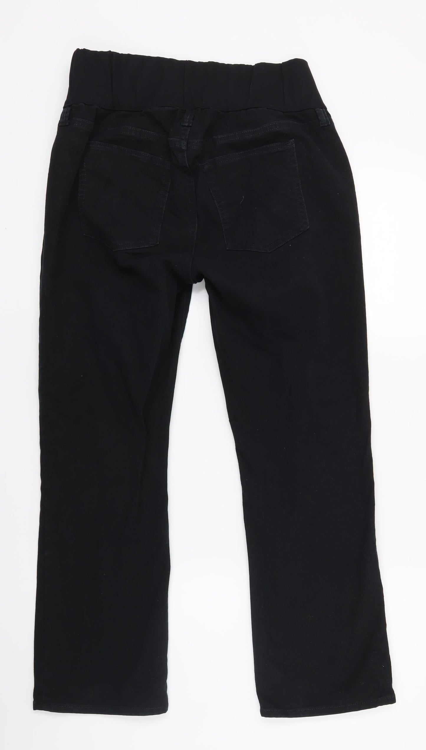 Gap Womens Black  Denim Straight Jeans Size 29 in L23 in