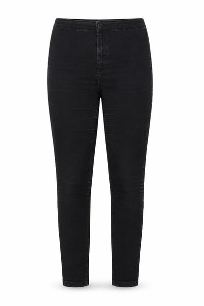 Womens UK Size 12 Miss denim Regular Fit Jegging Black Jeans