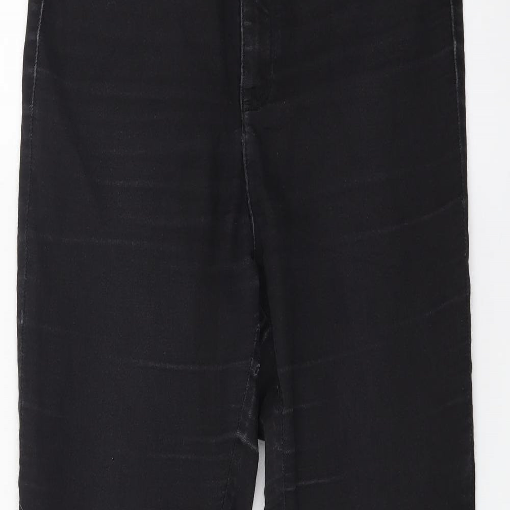 Womens UK Size 12 Miss denim Regular Fit Jegging Black Jeans