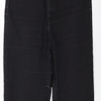 Womens UK Size 12 Miss denim Regular Fit Jegging Black Jeans