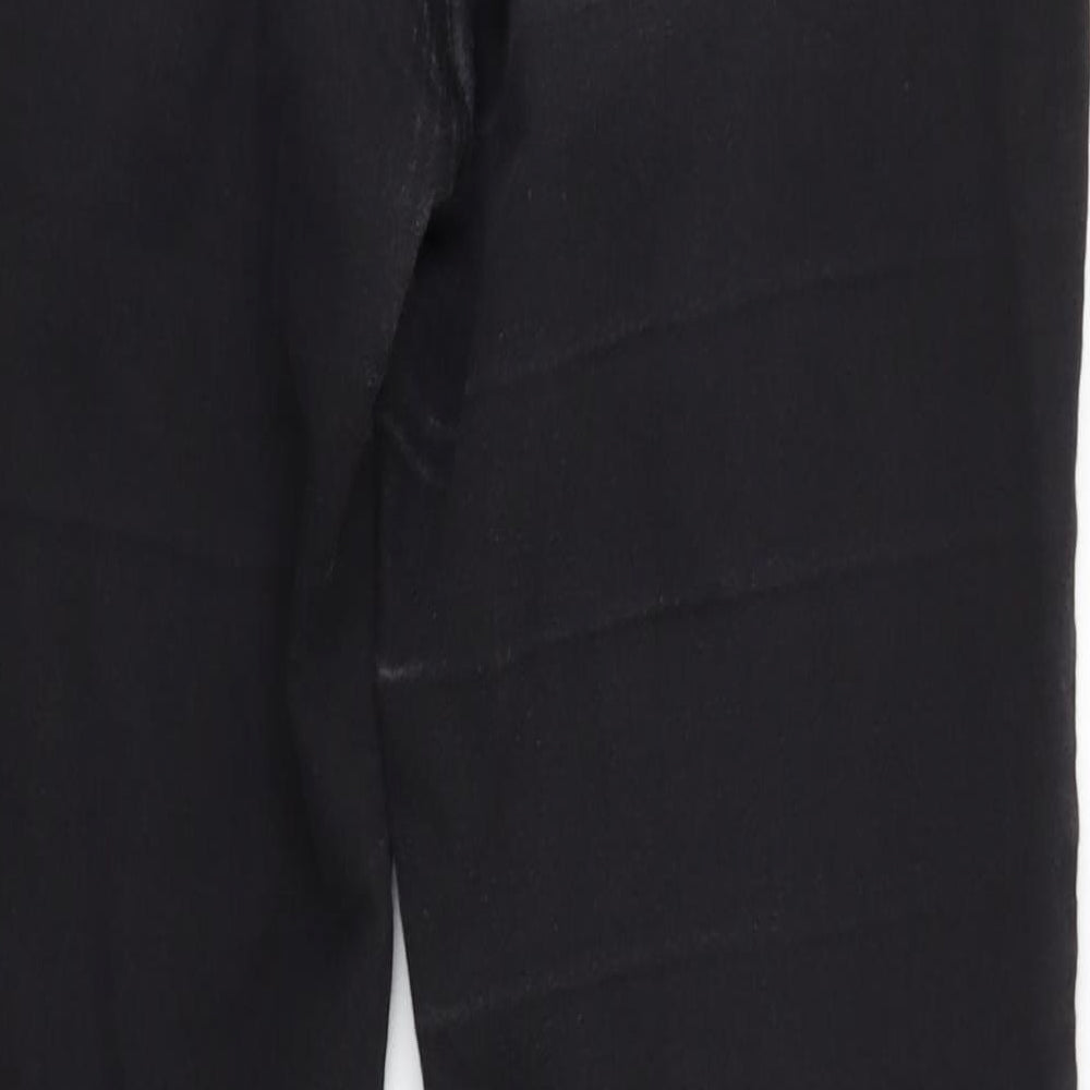 Womens UK Size 12 Miss denim Regular Fit Jegging Black Jeans