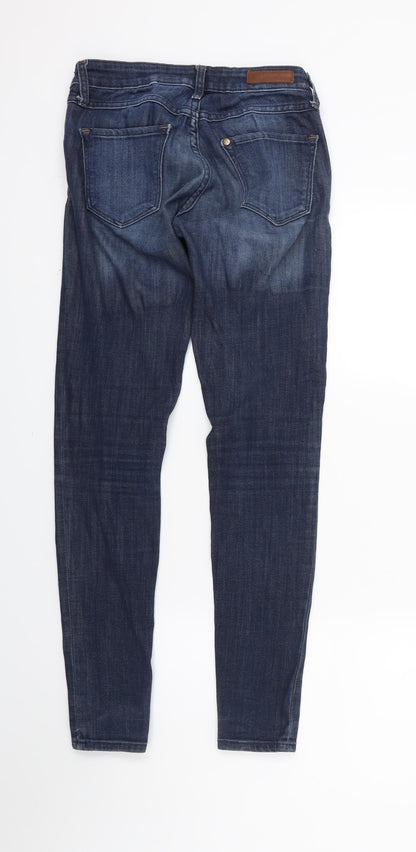 Womens UK Size 26 in H&M Regular Fit Skinny Blue Jeans