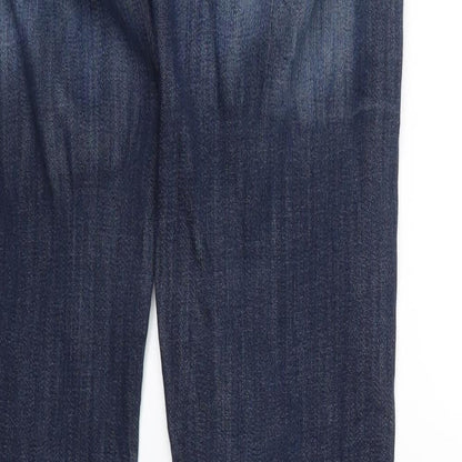 Womens UK Size 26 in H&M Regular Fit Skinny Blue Jeans