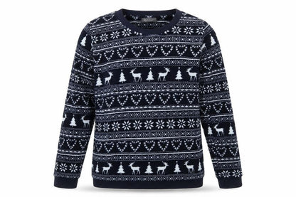 Love To Lounge Womens Blue Solid Fleece Top Pyjama Top Size XS  - Reindeer