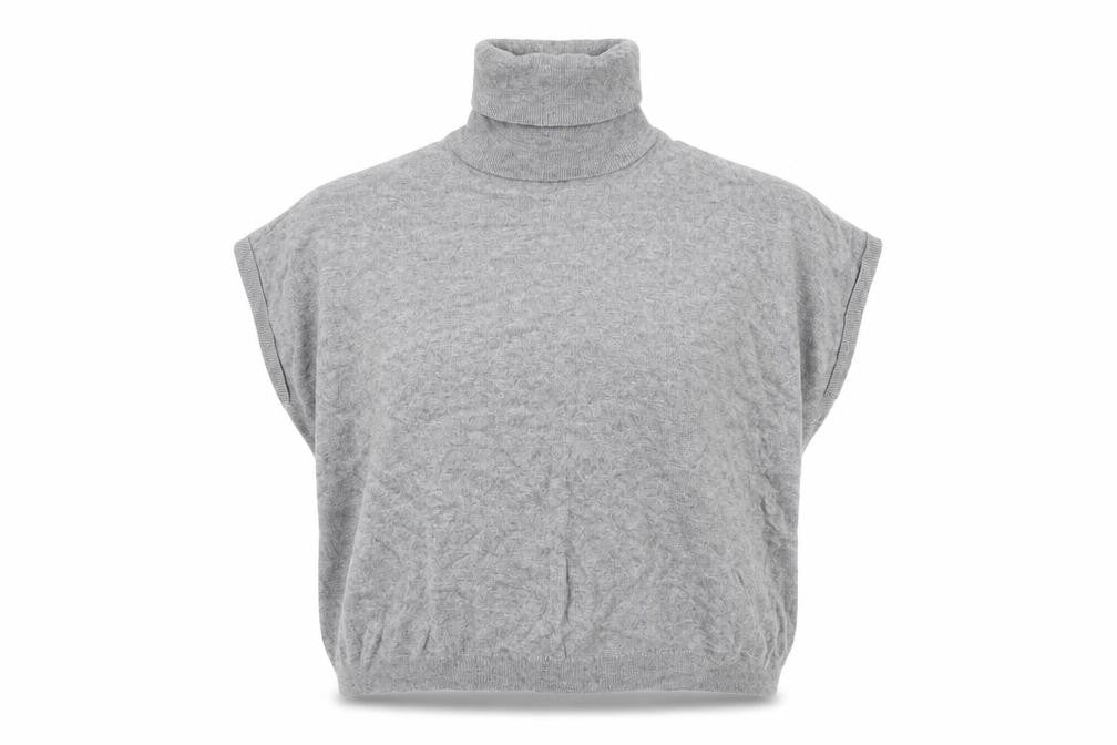 Next Womens Grey  Knit Vest Jumper Size XS