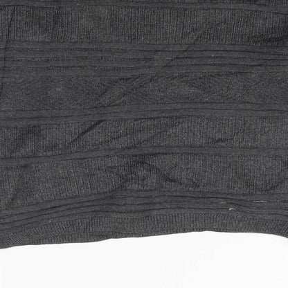 Primark Womens Grey  Knit Bandage Skirt Size 8