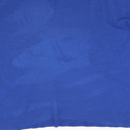 Morley Mens Blue  Knit Pullover Jumper Size 2XL