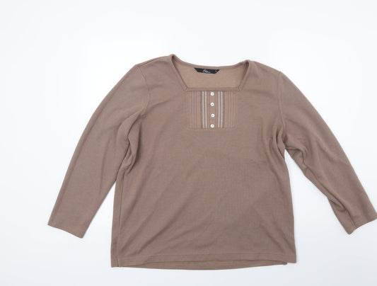 BM Womens Brown   Pullover Jumper Size M