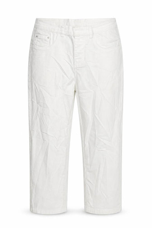 Womens White  Denim Cropped Jeans Size 28 in L20 in