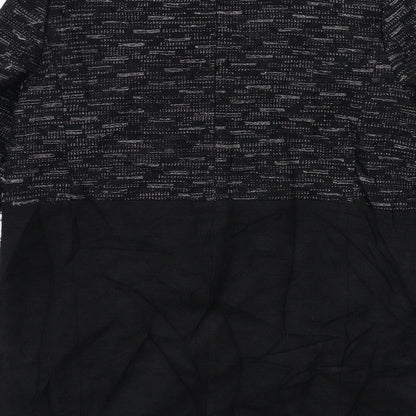 Womens UK Size 10 Per Una Black Overcoat