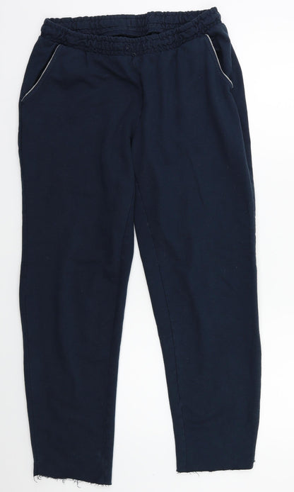 Preworn Mens Blue   Sweatpants Trousers Size 28 L27 in - Cropped