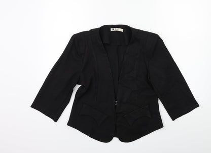 eve Womens Black   Jacket Blazer Size 12