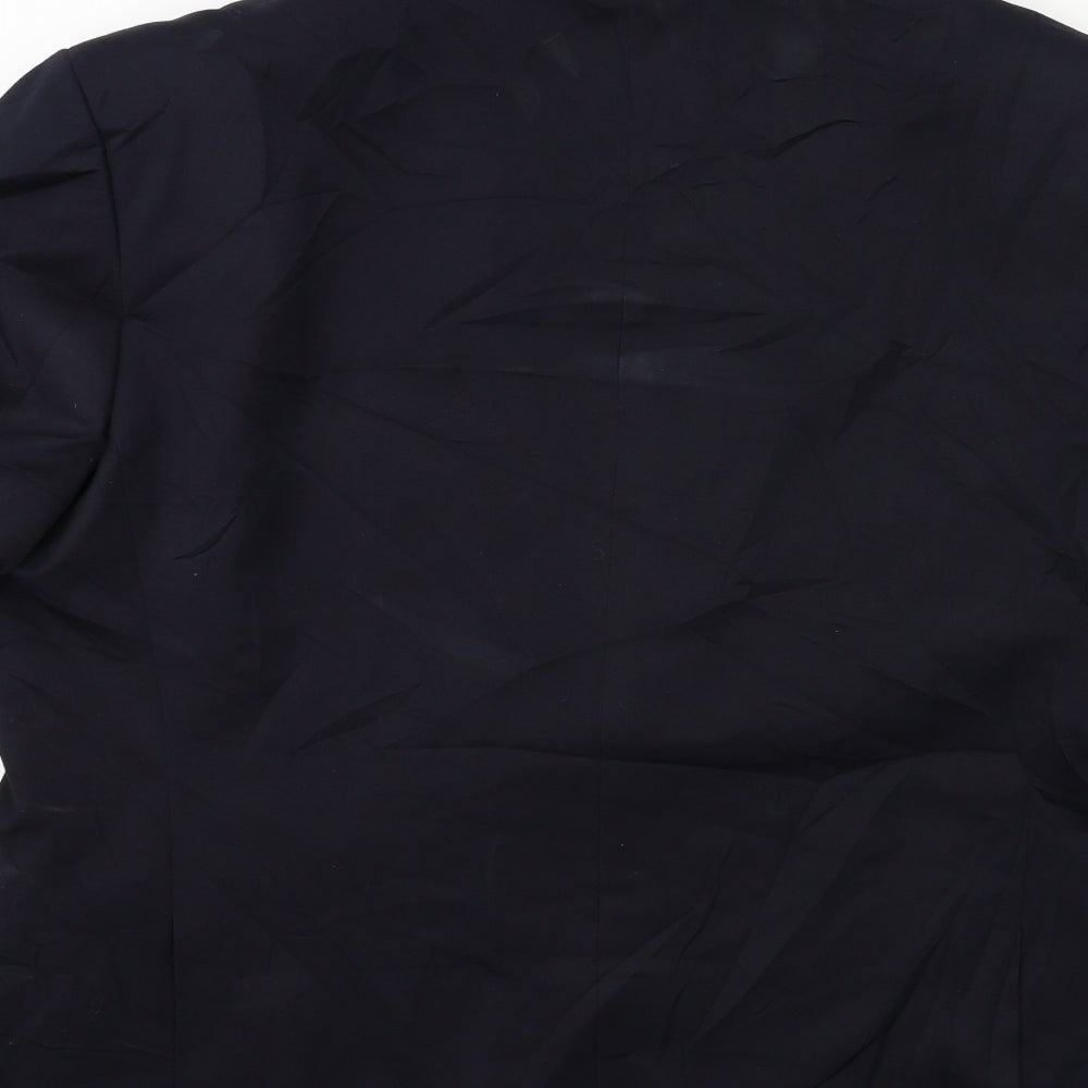Mens UK Size 42 Marks and Spencer Regular Blue Suit Jacket