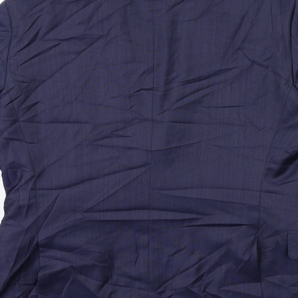 Mens UK Size 36 Preworn Regular Blue Suit Jacket