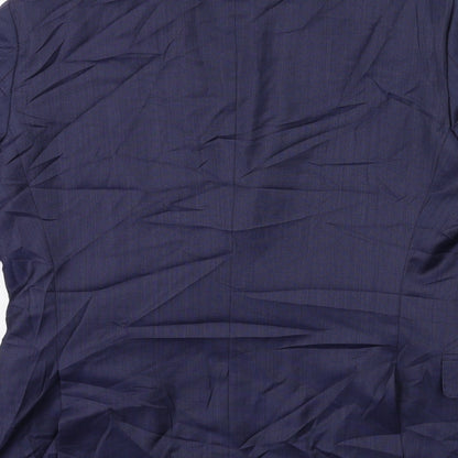 Mens UK Size 36 Preworn Regular Blue Suit Jacket