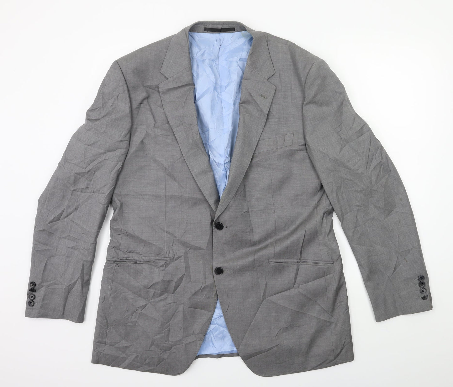 Mens UK Size 42 Marks and Spencer Regular Grey Suit Jacket