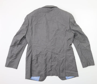 Mens UK Size 42 Marks and Spencer Regular Grey Suit Jacket