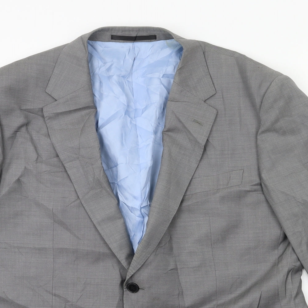 Mens UK Size 42 Marks and Spencer Regular Grey Suit Jacket