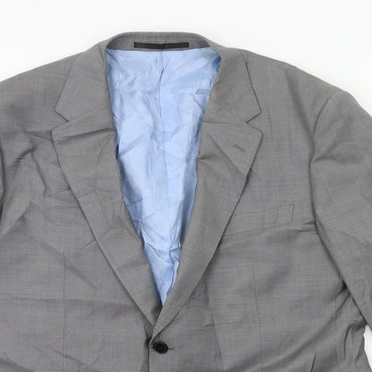 Mens UK Size 42 Marks and Spencer Regular Grey Suit Jacket