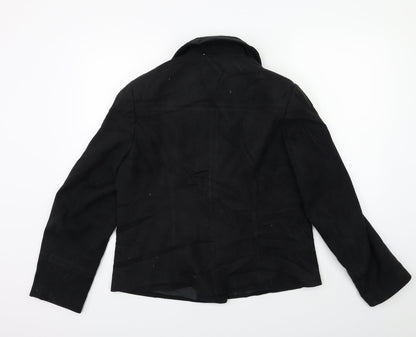 Marks and Spencer Womens Black   Jacket Coat Size 14