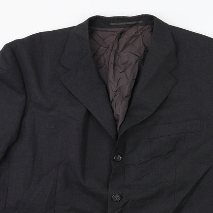 Mens UK Size 42 Baumer Regular Grey Suit Jacket