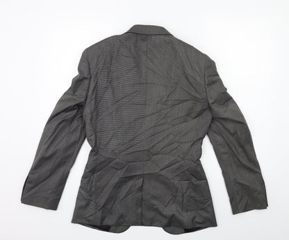 Venturo Mens Grey    Suit Jacket Size 34