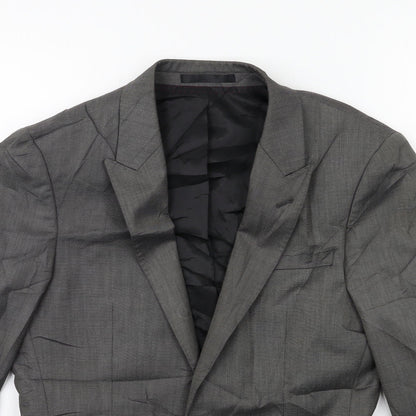 Venturo Mens Grey    Suit Jacket Size 34