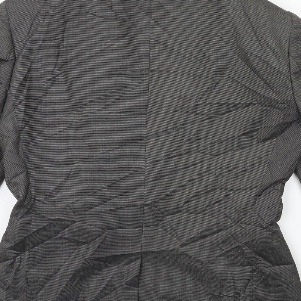 Venturo Mens Grey    Suit Jacket Size 34