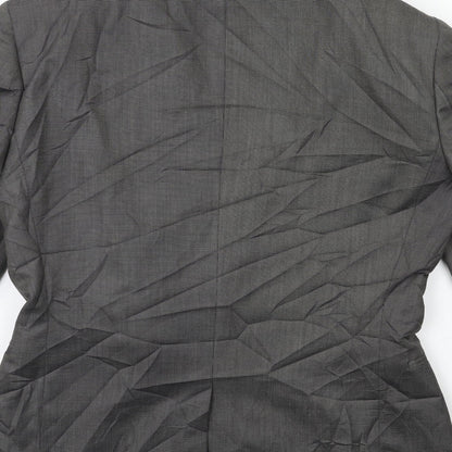 Venturo Mens Grey    Suit Jacket Size 34
